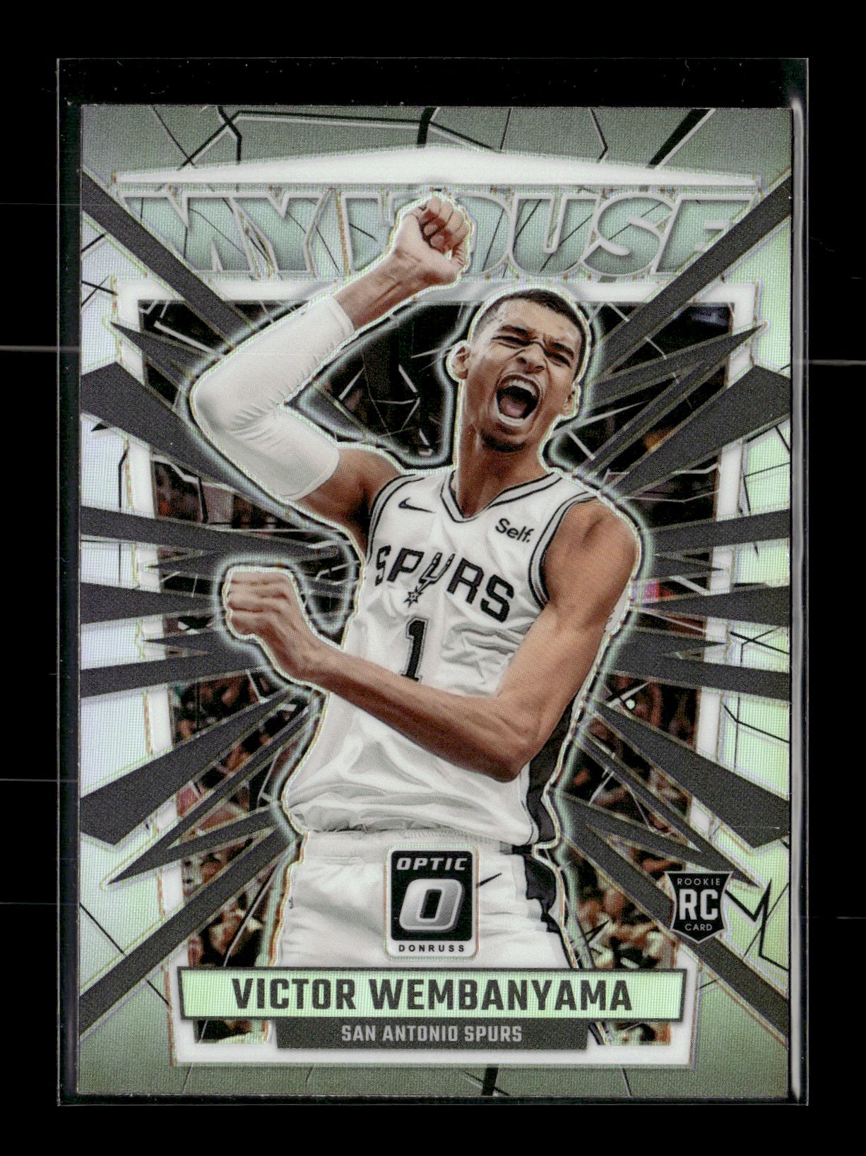 2023-24 Donruss Optic Victor Wembanyama #6 My House Holo San Antonio Spurs