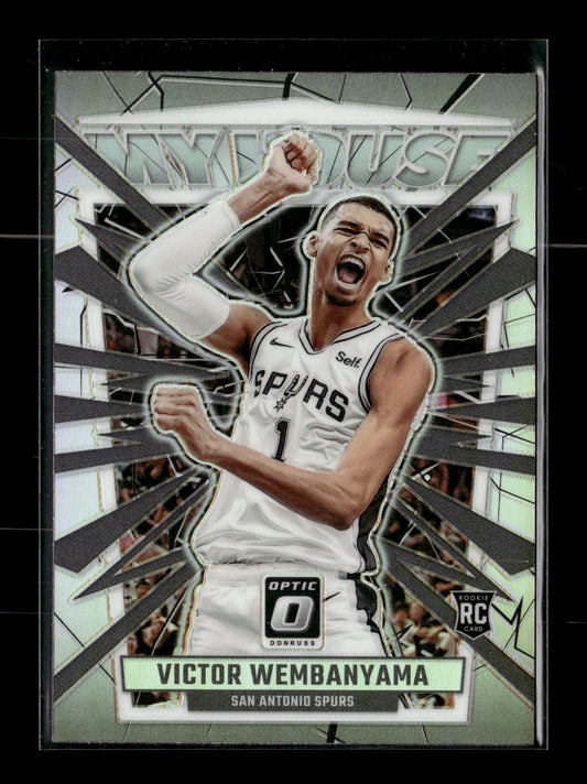 2023-24 Donruss Optic Victor Wembanyama #6 My House Holo San Antonio Spurs
