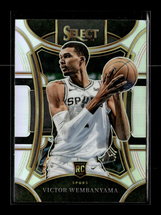 2023-24 Panini Select Victor Wembanyama #311 Silver Prizms San Antonio Spurs
