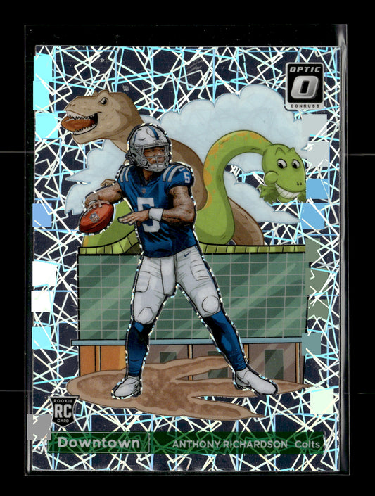 2023 Donruss Optic Anthony Richardson #D-3 Downtown Indianapolis Colts