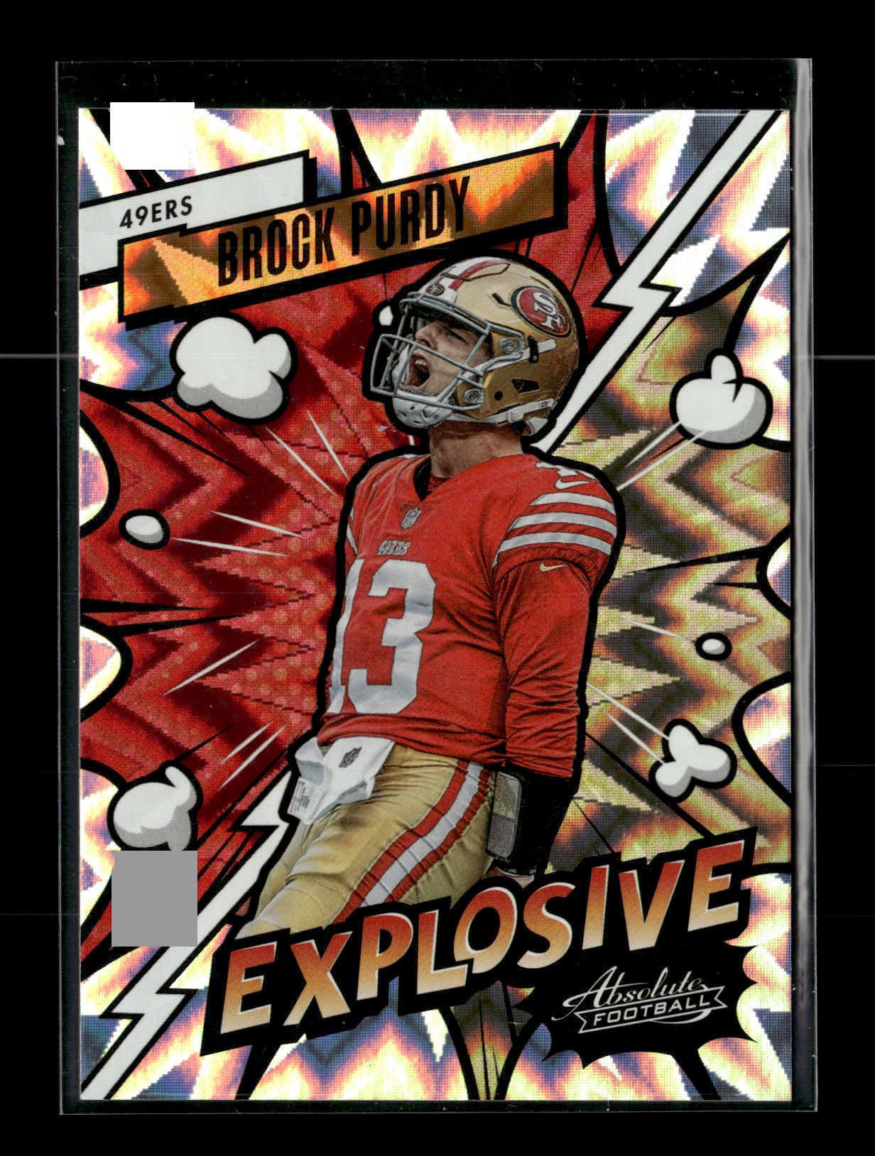 2023 Panini Absolute Brock Purdy #5 Explosive San Francisco 49ers