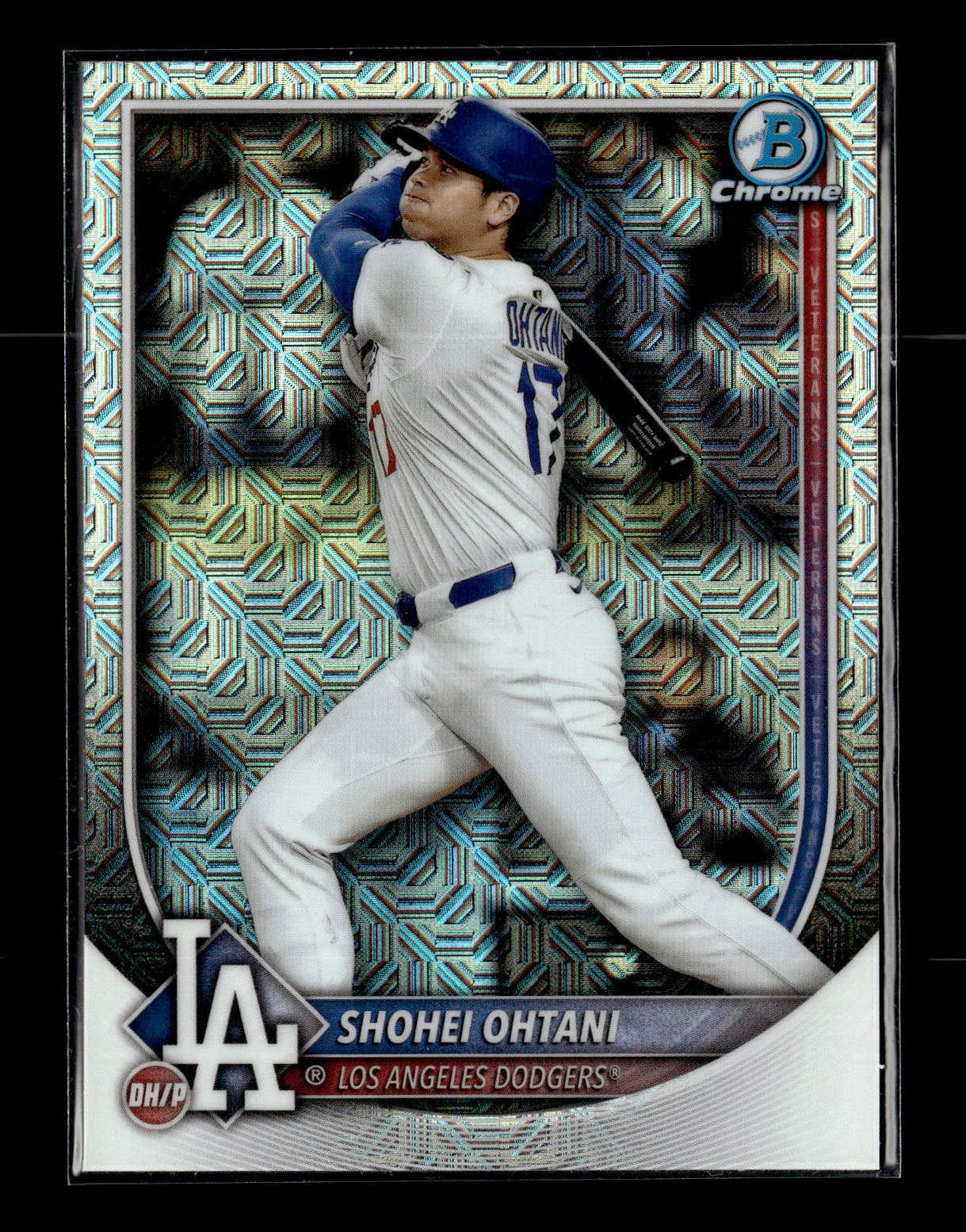 2025 Bowman Chrome Shohei Ohtani #17 Mojo Refractors Los Angeles Dodgers