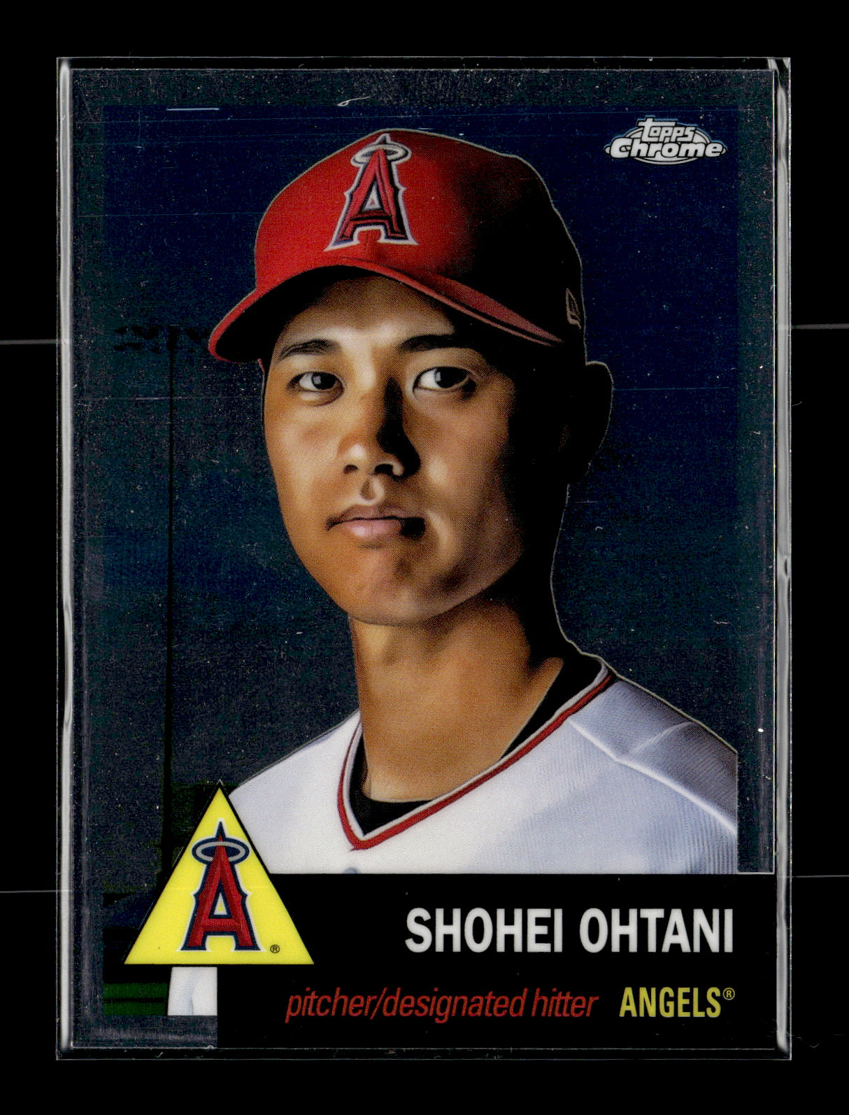 2022 Topps Chrome Platinum Anniversary Shohei Ohtani #1 Los Angeles Angels