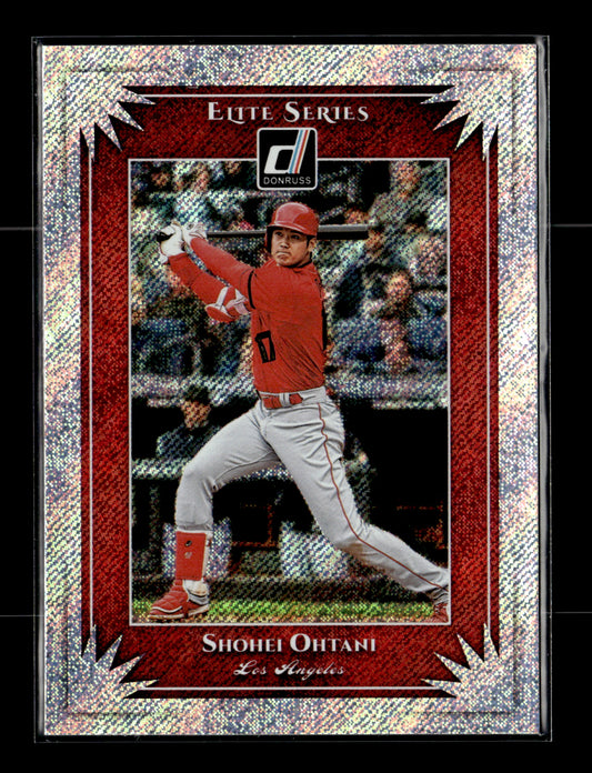2019 Donruss Shohei Ohtani #ES2 Elite Series Diamond Los Angeles Angels