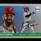 2025 Topps Chrome Platinum Bryce Harper #135 Rose Gold Refractors #/75 Philadelphia Phillies