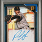 2024 Bowman Paul Skenes #CPA-PS Chrome Prospect Autographs Blue Lunar Refractors #/150 PSA 8 Pittsburgh Pirates