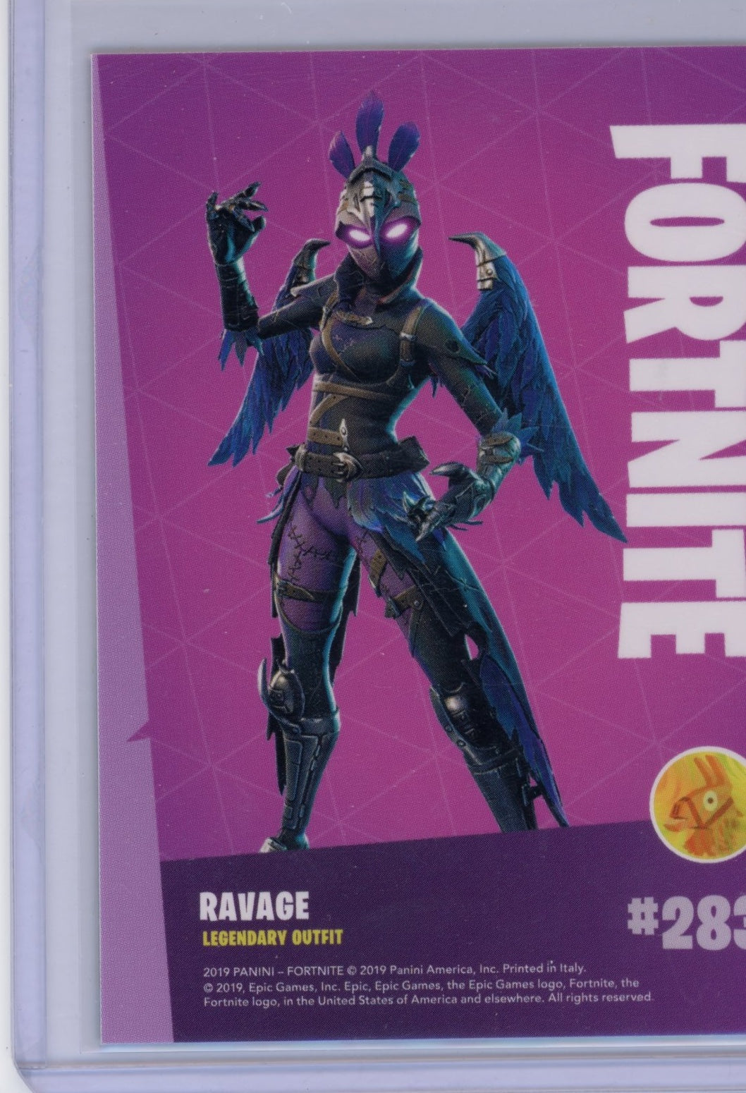 2019 Panini Fortnite Series 1 Ravage #283 Fortnite