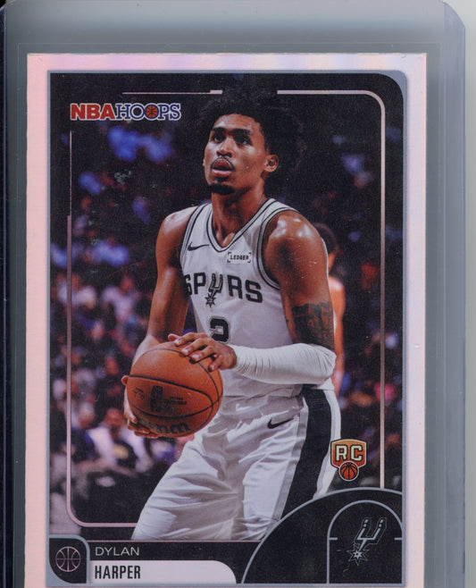 2025-26 Hoops Dylan Harper #7 San Antonio Spurs