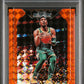 2018-19 Panini Mosaic Prizm Donovan Mitchell #25 Orange #/99 PSA 9 Utah Jazz