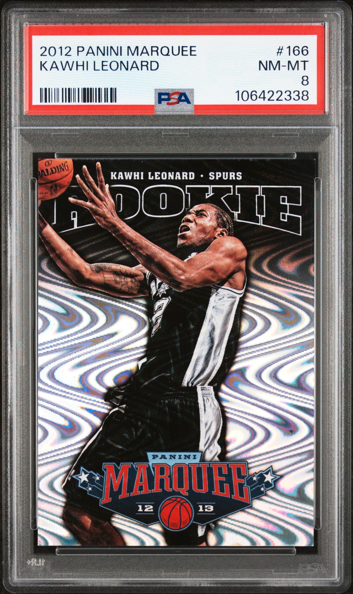 2012-13 Panini Marquee Kawhi Leonard #166 PSA 8 San Antonio Spurs