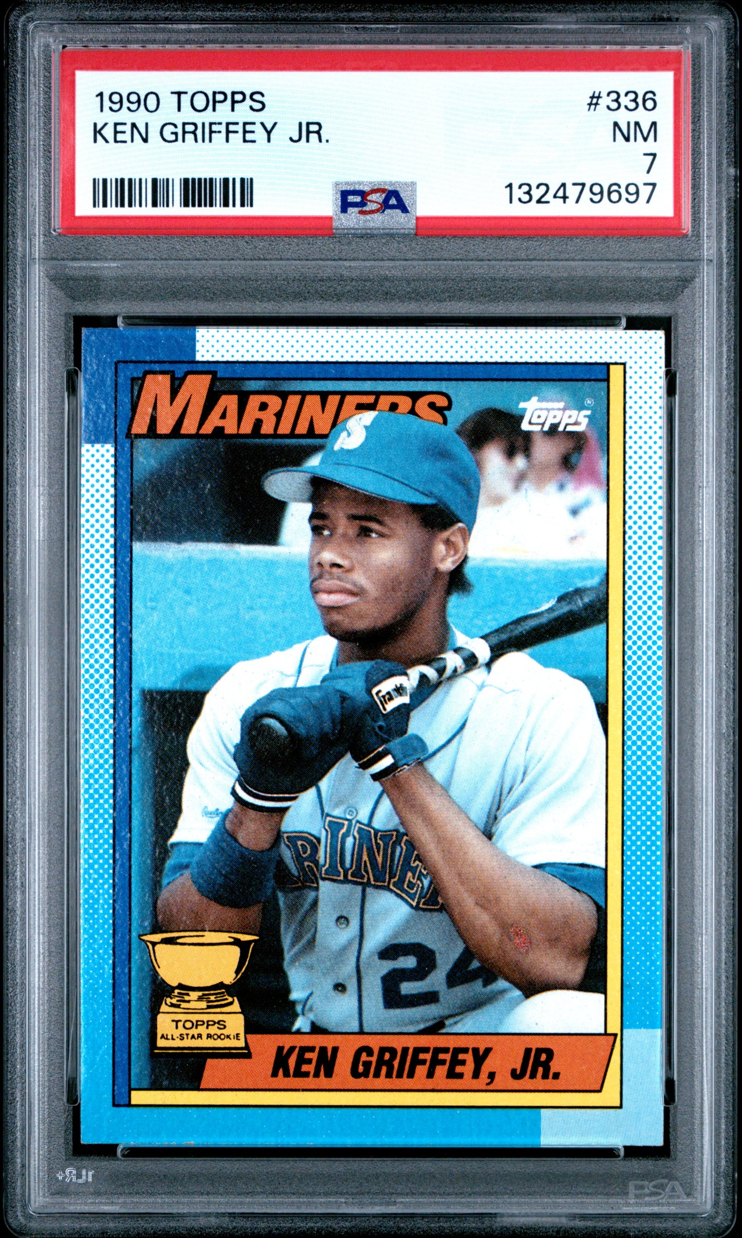 1990 Topps Ken Griffey, Jr. #336 PSA 7 Seattle Mariners