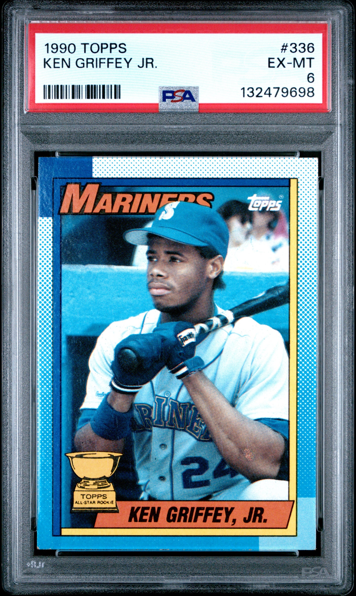 1990 Topps Ken Griffey, Jr. #336 PSA 6 Seattle Mariners