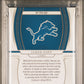 2022 Panini National Treasures Jared Goff #TPA-JGO Treasured Patches Holo Silver #/25 PSA 8 Detroit Lions