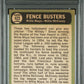 1967 Topps Fence Busters (Willie Mays / Willie McCovey) #423 PSA 1.5 San Francisco Giants