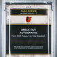 2025 Topps Tier One Cade Povich #BOA-CP Break Out Autographs Red Foil PSA 6 Baltimore Orioles