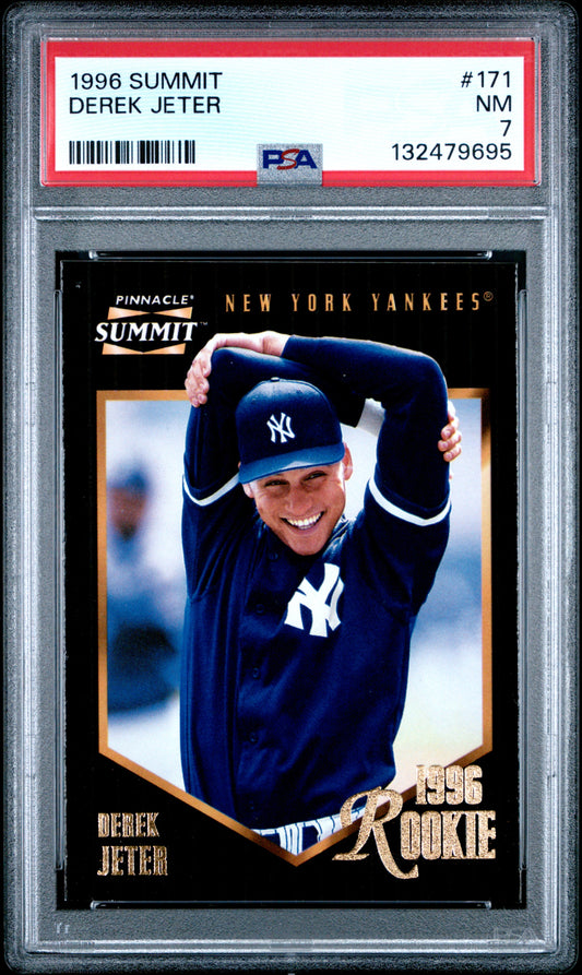 1996 Summit Derek Jeter #171 PSA 7 New York Yankees