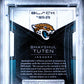 2025 Panini Black Bhayshul Tuten #RKPA-BTN Rookie Patch Autographs #/249 PSA 8 Jacksonville Jaguars
