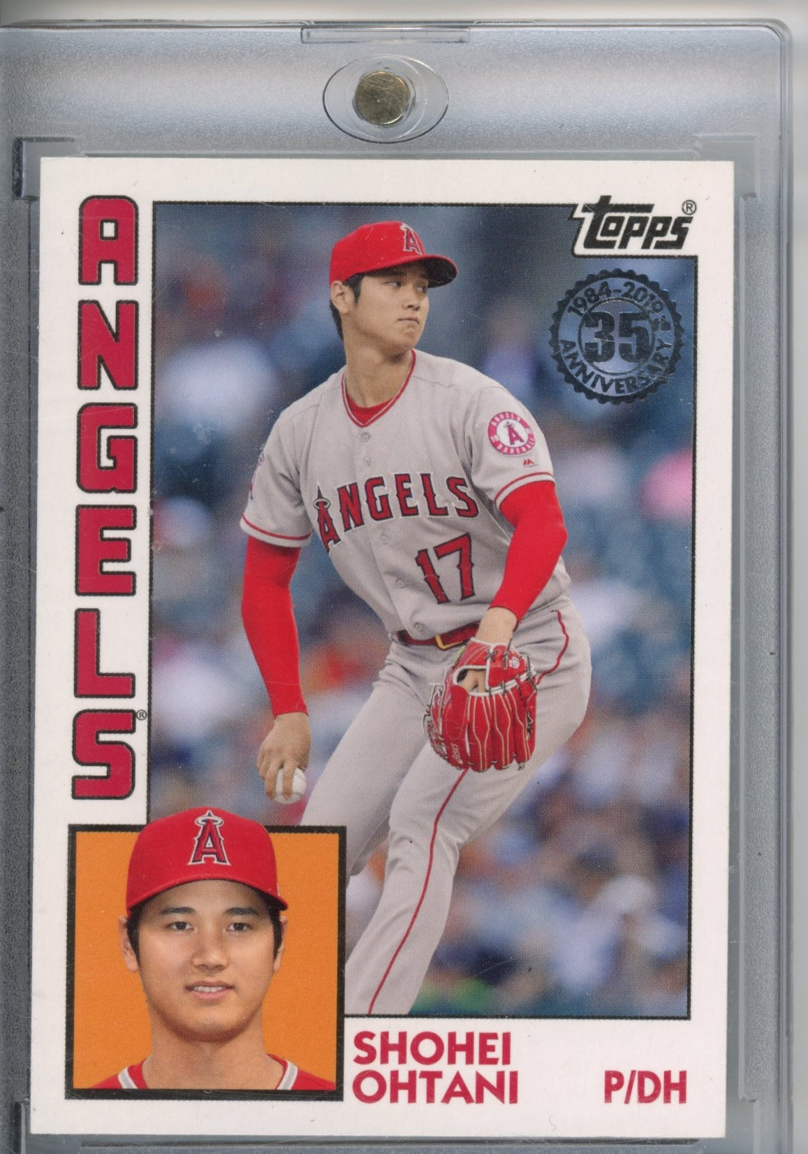 2019 Topps Shohei Ohtani #T84-69 1984 Topps Baseball 35th Anniversary Los Angeles Angels