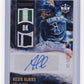 2018 Panini Diamond Kings Ozzie Albies #RMS-OZ1 DK Rookie Materials Signatures Holo Gold #/25 Atlanta Braves