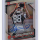 2025 Panini Prizm Harold Fannin Jr. #399 Prizm Autographs Silver Cleveland Browns