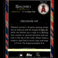 2019 Topps Update Shohei Ohtani #SO-19 Shohei Ohtani Highlights Los Angeles Angels