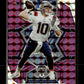 2022 Panini Mosaic Mac Jones #133 Mosaic Purple #/49 New England Patriots