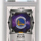 2024-25 Panini Obsidian Monta Ellis #GI-MEG Galaxy Ink Electric Etch Orange Flood #/99 Golden State Warriors