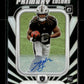 2025 Donruss Optic Ashton Jeanty #4 Rookie Recruits Autographs #/199 Las Vegas Raiders