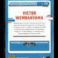 2023-24 Donruss Optic Victor Wembanyama #225 Holo San Antonio Spurs