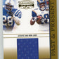 2005 Donruss Gridiron Gear Marshall Faulk #PP15 Past and Present Jerseys Single #/150 St. Louis Rams