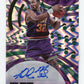 2020-21 Panini Revolution Karl Malone #AG-KML Autographs Fractal #/50 Utah Jazz