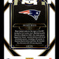 2024 Panini Select Drake Maye #218 Black & Orange Prizm Shock New England Patriots