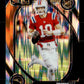 2024 Panini Select Drake Maye #218 Black & Orange Prizm Shock New England Patriots