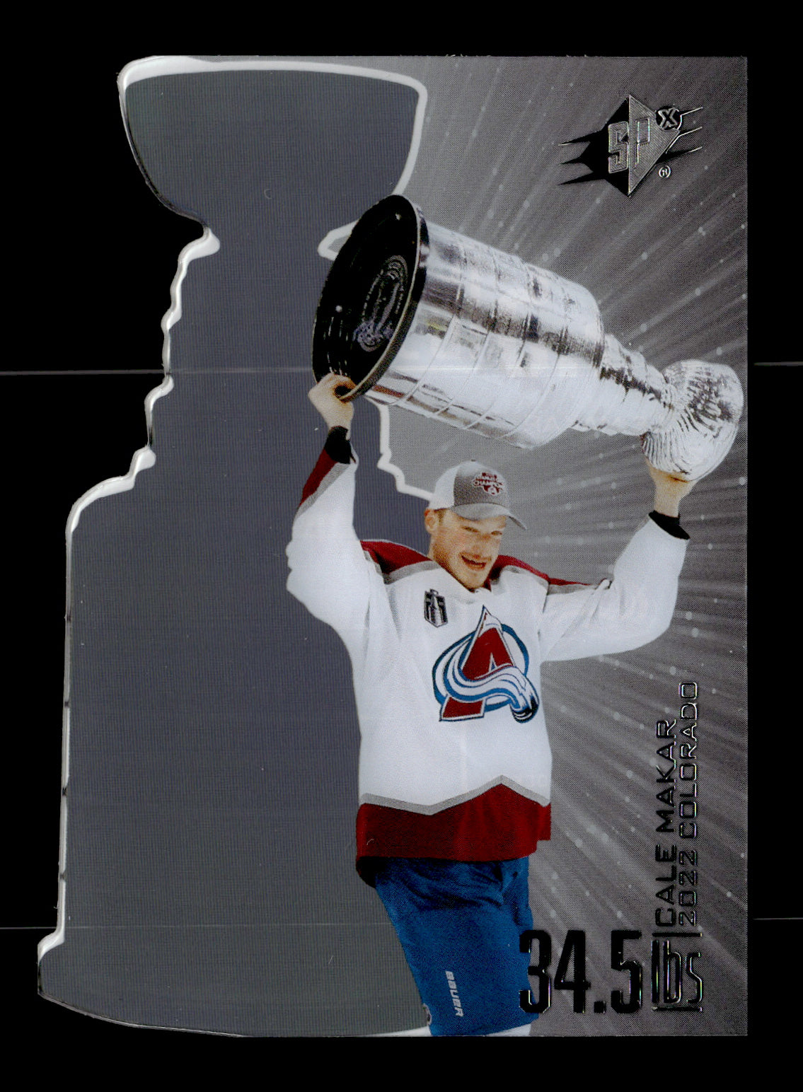 2025-26 SPx Cale Makar #SC-11 34.5 LBs Colorado Avalanche