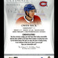 2023-24 Upper Deck Ultimate Collection Owen Beck #115 Ultimate Rookies Jersey #/599 Montreal Canadiens