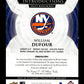 2023-24 Upper Deck Ultimate Collection William Dufour #UI-63 Ultimate Introductions Autographs New York Islanders