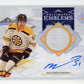 2023-24 Upper Deck Ultimate Collection Matthew Poitras #UE-PO Ultimate Emblems Autographs Boston Bruins