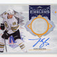 2023-24 Upper Deck Ultimate Collection John Beecher #UE-JB Ultimate Emblems Autographs Boston Bruins