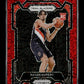 2023-24 Panini Prizm Rayan Rupert #140 Prizms Red Sparkle Portland Trail Blazers