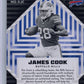 2022 Panini Illusions James Cook #II-JC Instant Impact Buffalo Bills