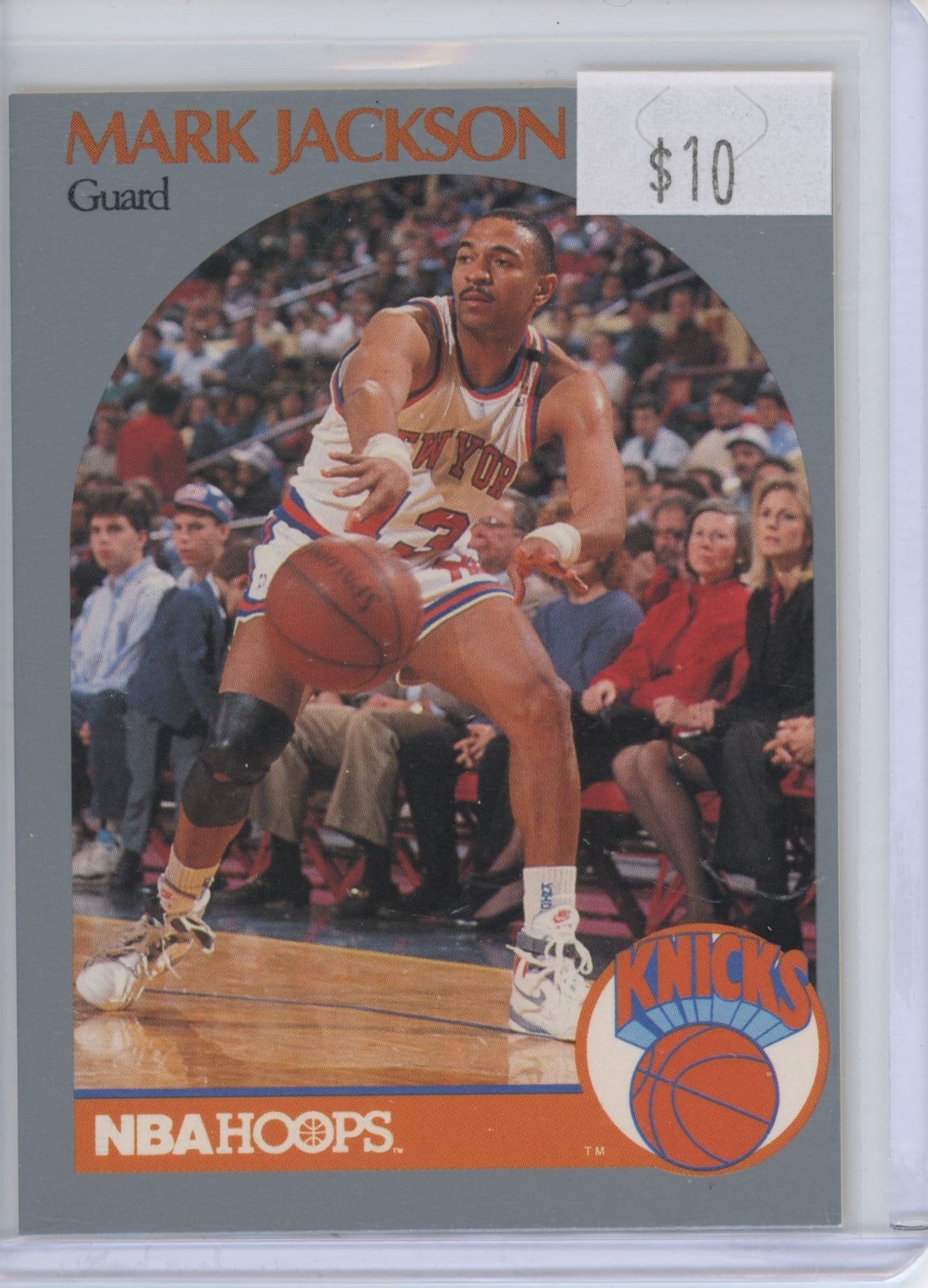 1990-91 Hoops Mark Jackson #205 New York Knicks