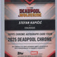 2025 Topps Chrome Deadpool and Wolverine Colossus Autograph TC-SZ