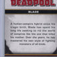 2025 Topps Chrome Deadpool and Wolverine Blade #/250 Purple Wave