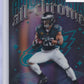 2025 Topps Chrome Saquon Barkley #ACT-3 All-Chrome Team Refractor Philadelphia Eagles Teal #/199