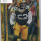 2025 Topps Chrome Rashan Gary #111 Refractor Green Bay Packers Gold Lava #/50