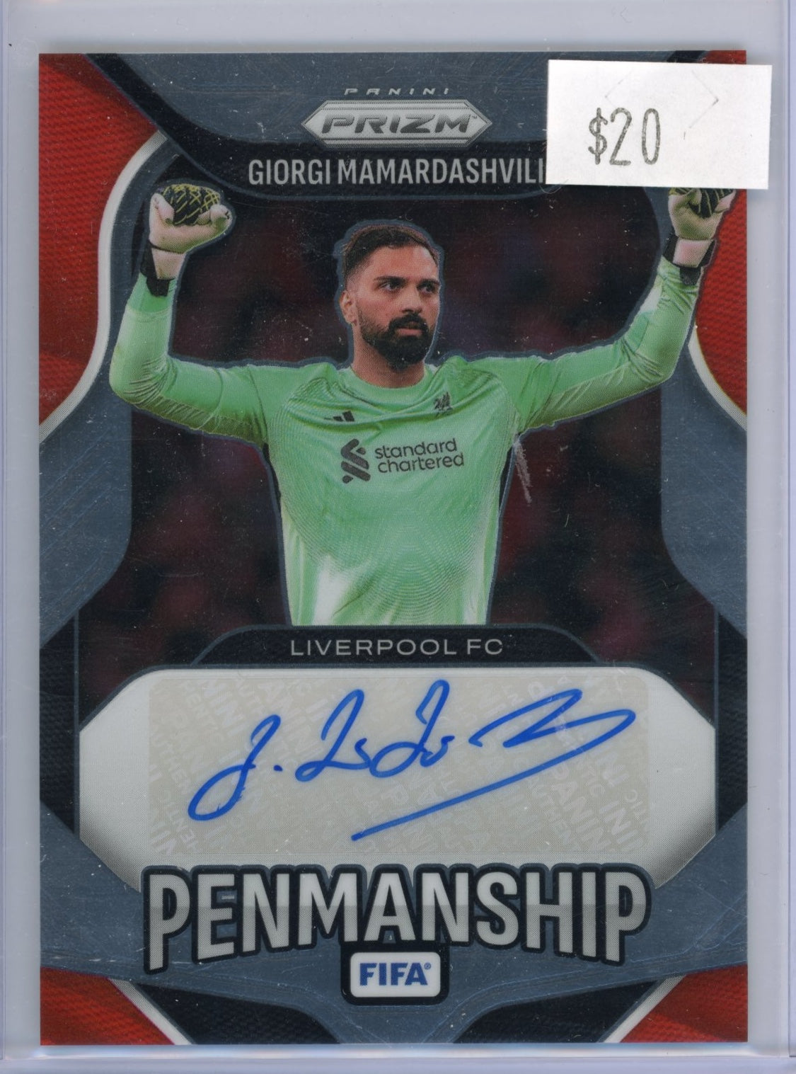 2025 #PGM Giorgi Mamardashvili Prizm fifa penmanship