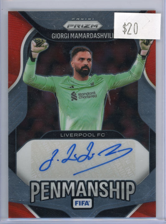 2025 #PGM Giorgi Mamardashvili Prizm fifa penmanship