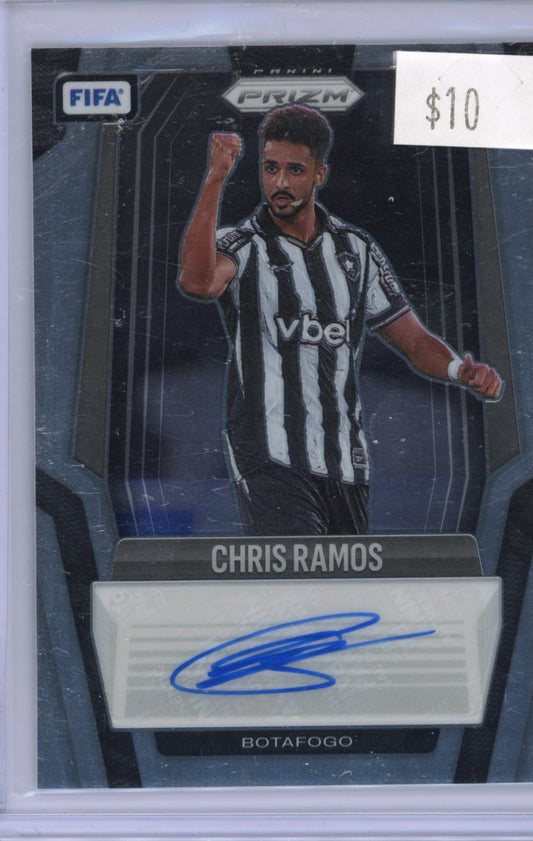 2025 #SCR Chris Ramos Prizm FIFA Autograph