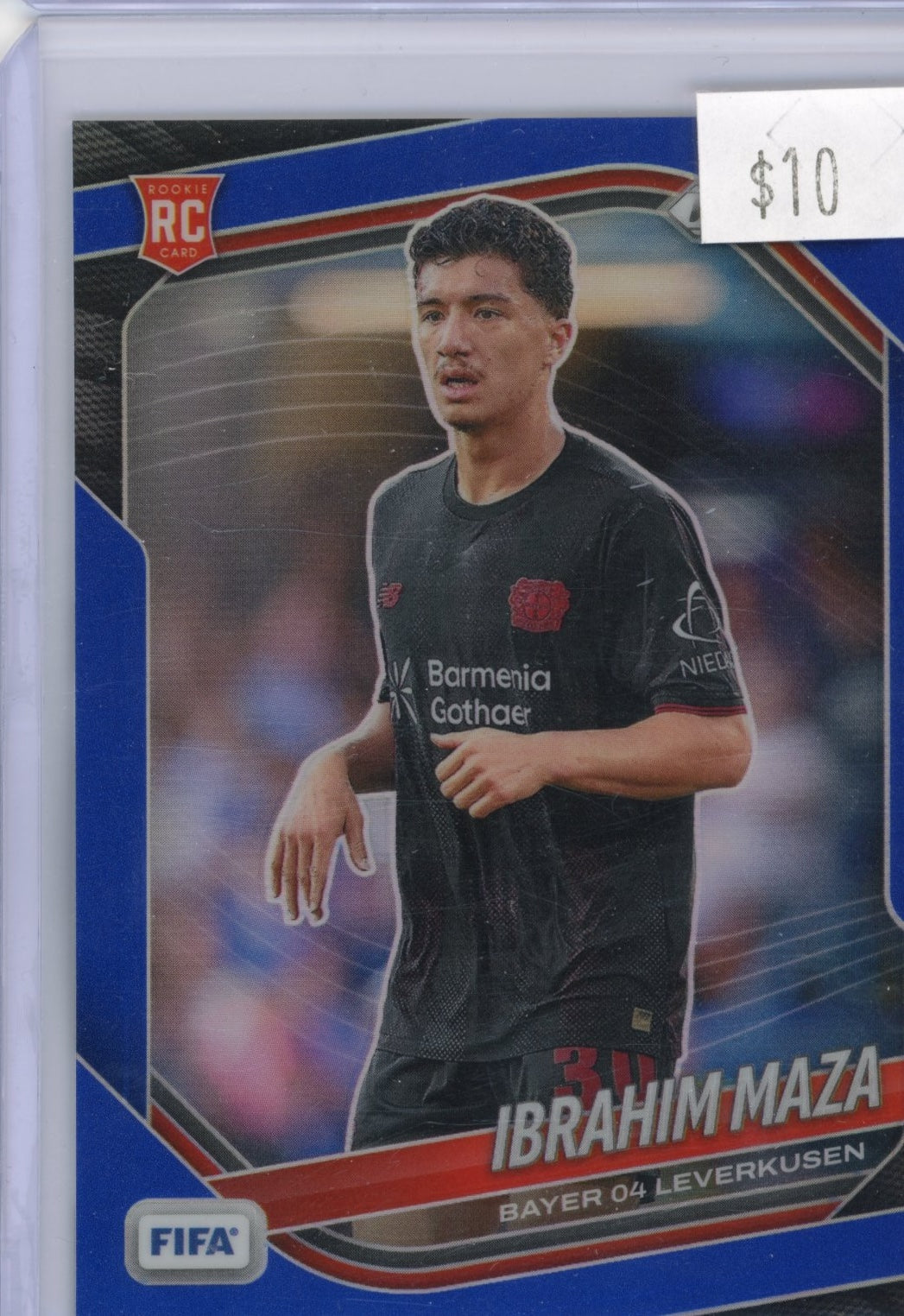 #236 Ibrahim Maza SN299 Blue #/199 Prizm
