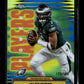 2025 Topps Chrome Jalen Hurts #PP-4 Power Players Blue Refractor #/150 Philadelphia Eagles